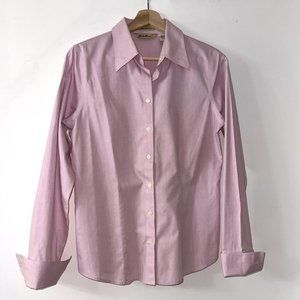 Eddie Bauer Wrinkle Resistant Button Up Dress Shirt size Small